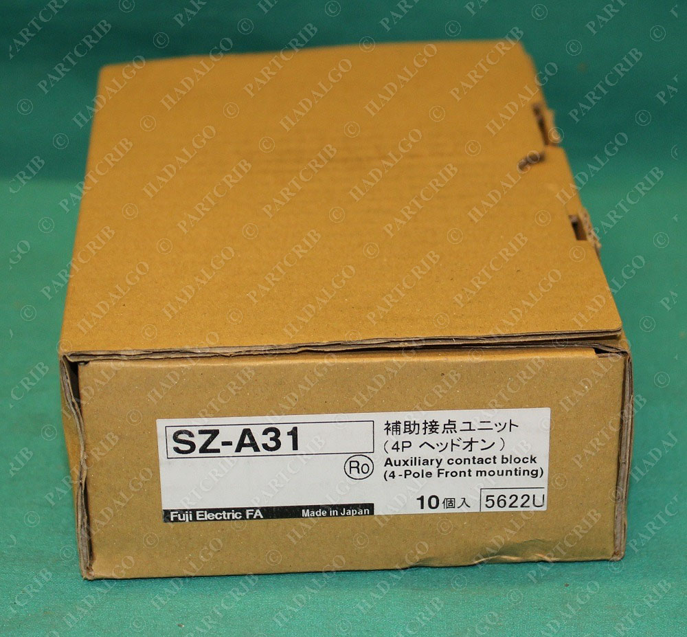 Fuji Electric, SZ-A31, Auxiliary Contact Block Starter Contactor SD19532