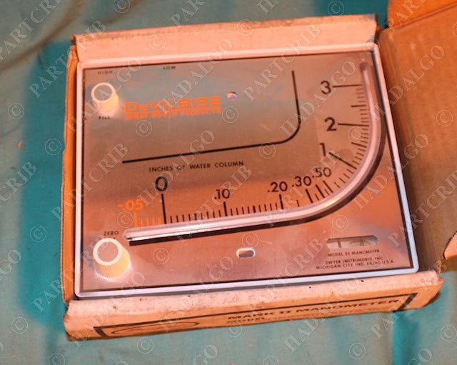 Dwyer Model 25 Mark II Manometer NEW eBay