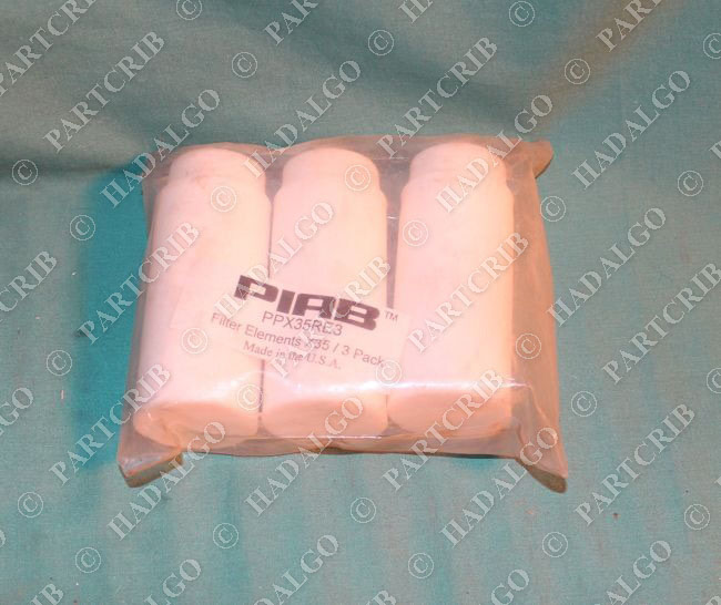 PIAB, PPX35RE3, Filter Element 3 Pack NEW