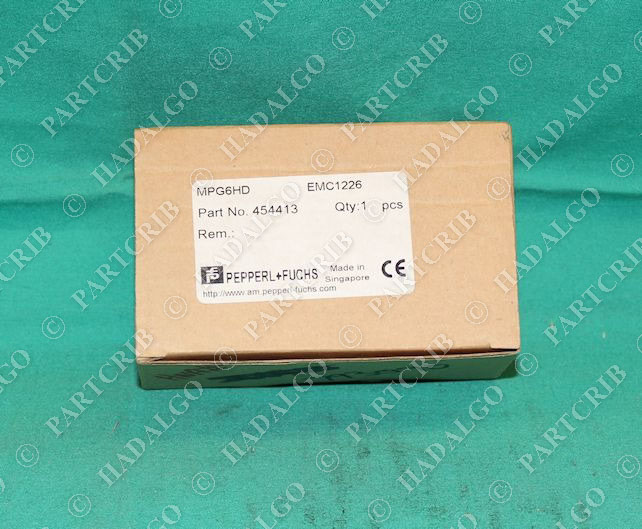 PepperL Fuchs, MPG6HD, 454413, Photoelectric Sensor Switch Head  NEW