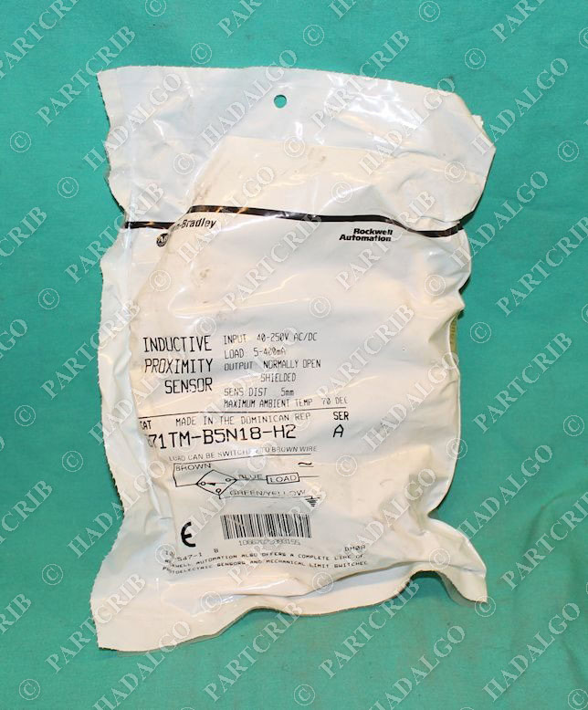 Allen Bradley 871TM-B5N18-H2 Inductive Proximity Sensor Switch.A NEW SD5473