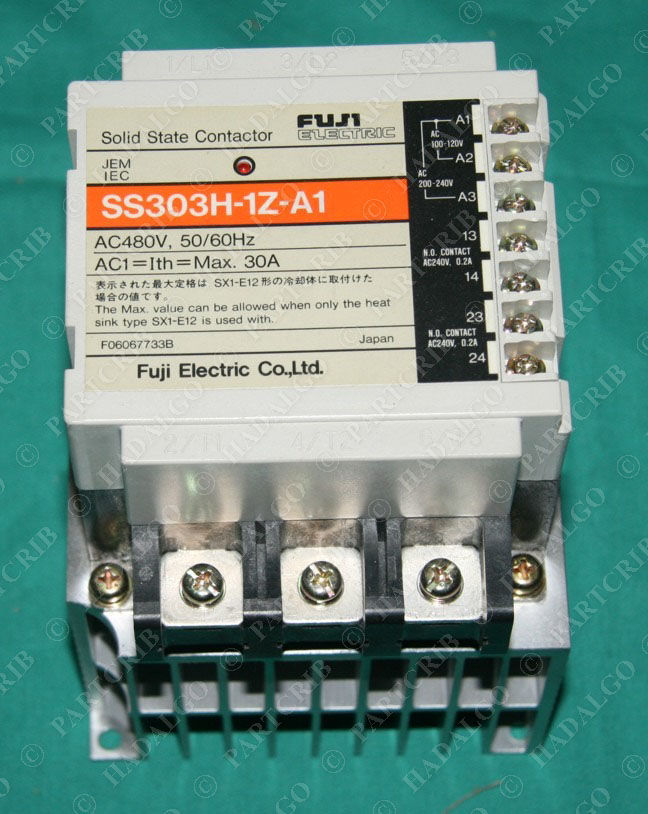 fuji ss303h 1z a1 solid state contactor starter 30a new ebay fuji ss303h 1z a1 solid state contactor starter 30a new ebay
