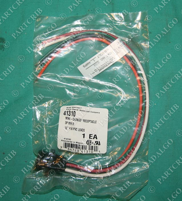 Brad Harrison 41310 Mini-Change Receptacle 5P Male 12