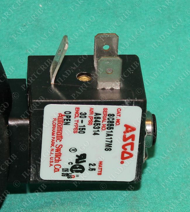 Asco 8551 Solenoid Valve 8551A017S3YZ W/ Manifold SC8551A17MS NEW