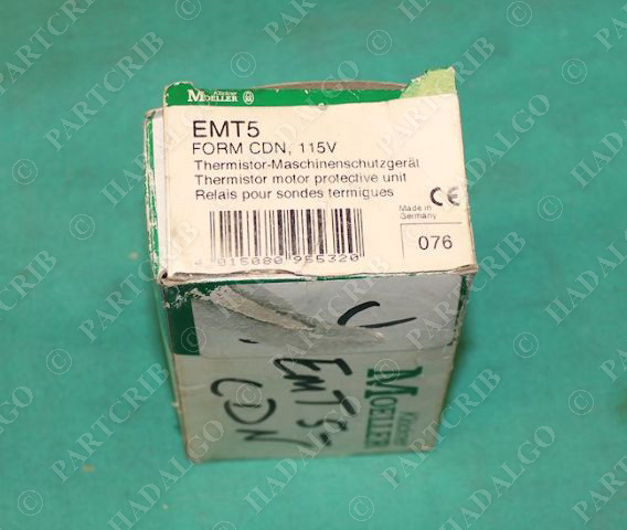 Klockner Moeller EMT5 Thermistor Motor Protection 115V NEW