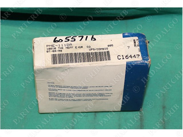 Mac PME-111DA 111DAAA Solenoid Pneumatic Valve 110/120V 50/60Hz 25-150psi NEW