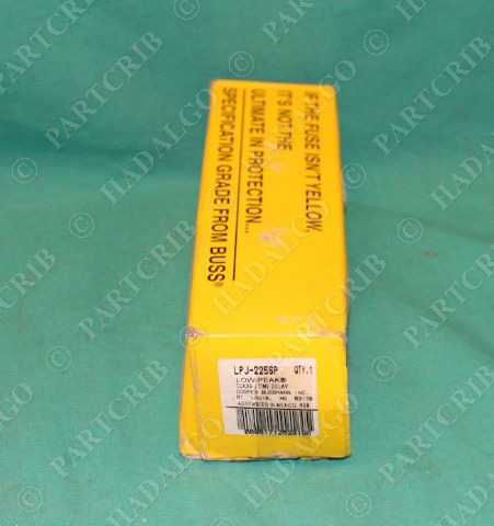 Bussmann LPJ-225SP Low Peak Time Delay Fuse Buss Cooper NEW