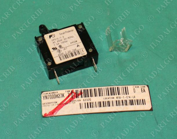 Fuji Electric CP31E/7.5 Circuit Protector 7.5A 250V NEW
