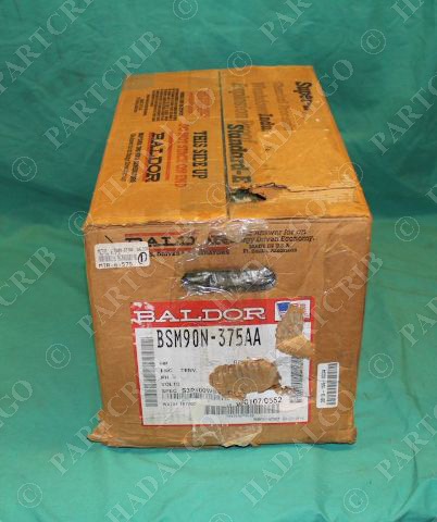 Baldor, BSM90N-375AA, Brushless AC Servo Motor NEW