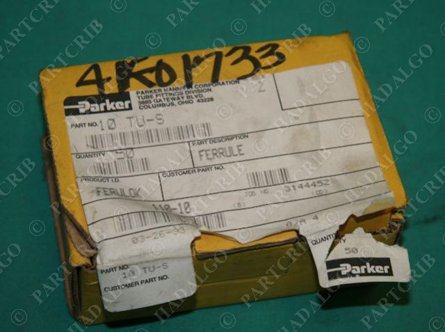 Parker, 10 TU-S, Ferrule 50pcs/ box NEW