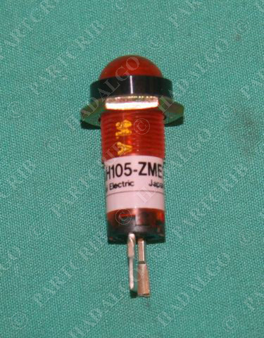 Fuji, AH105-ZME2, Electric Pilot Light Orange Panel 24VDC NEW