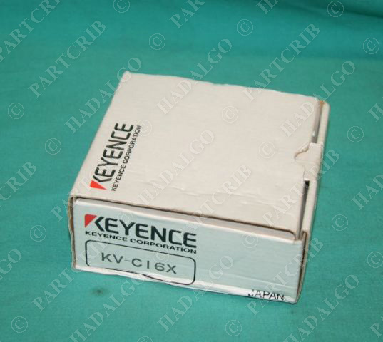 Keyence, KV-C16X, DC Input Module 16 Input PLC Expansion Card 300 NEW