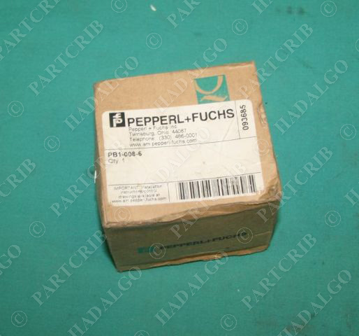PepperL+Fuchs, PB1-008-6, Capacitive Palm Button Switch Touch Safety NEW.