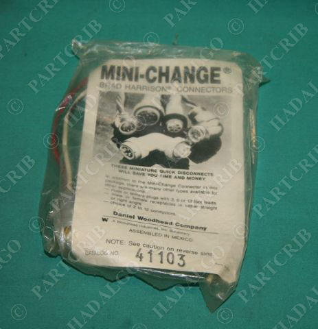 Brad Harrison, 41103, 1R4006A20A120, Woodhead Mini-Change Connector NEW