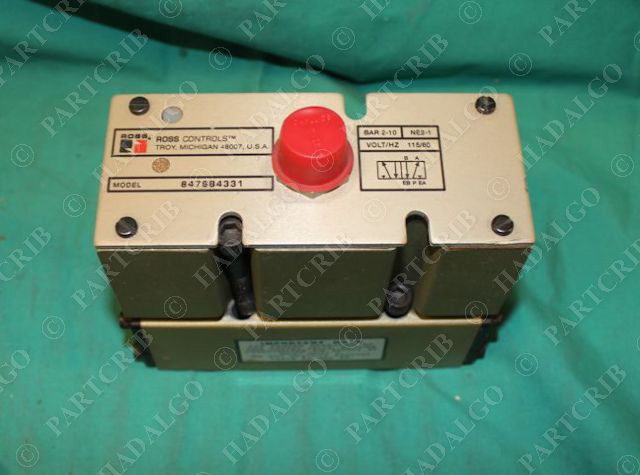 Ross, 8476B4331, Controls Poppet Manifold Solenoid Valve NEW