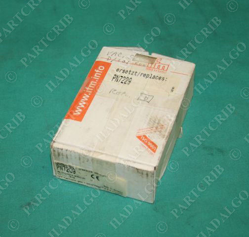 IFM, PN7209, PN-1-1BRBN14-QFRKG/US Efector Pressure Sensor Switch Transducer NEW