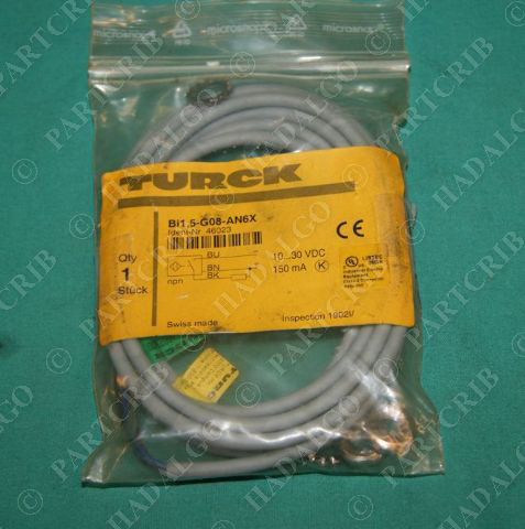 Turck, Bi1.5-G08-AN6X, 46023, Inductive Proximity Sensor Switch NEW