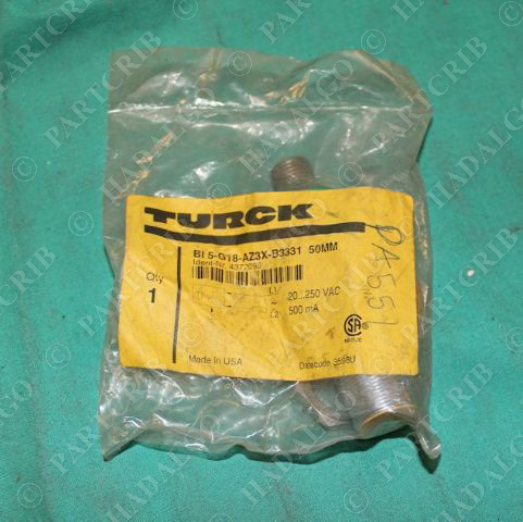 Turck, BI5-G18-AZ3X-B3331, 4372098,  Proximity Sensor Switch 50mm NEW