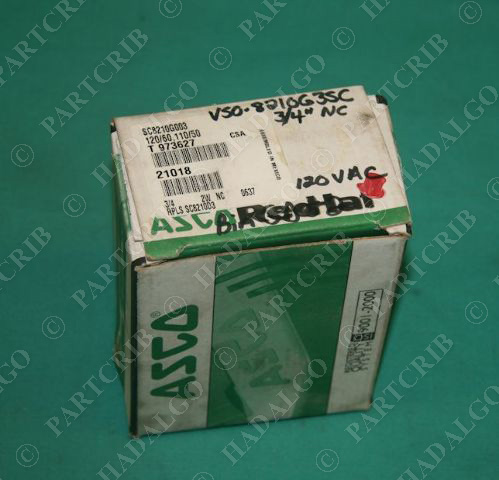 Asco, 8210G003, Red-Hat Solenoid Valve NEW
