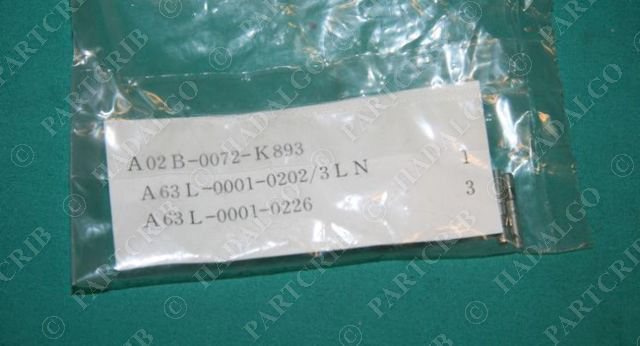 Fanuc, A02B-0072-K893, Connector Kit Plug NEW