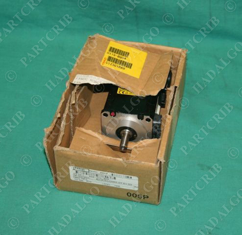 Fanuc, A06B-0115-B804, AC Servo Motor Model: ÿiS 0.5/6000 NEW