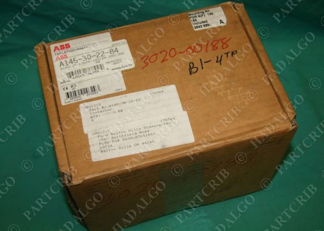 ABB, A145-30-22-84, Contactor Starter NEW