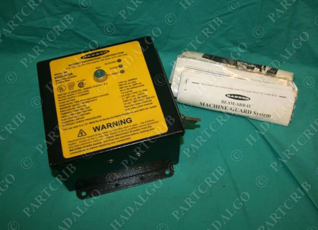 Banner MGCA-5A Machine Guard Control Box Light Curtain Safety Controller NEW
