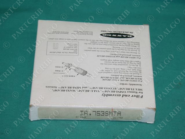 Banner, IA.753SMTA, 21158, Fiber Optic Cable Armoured Stainless  NEW