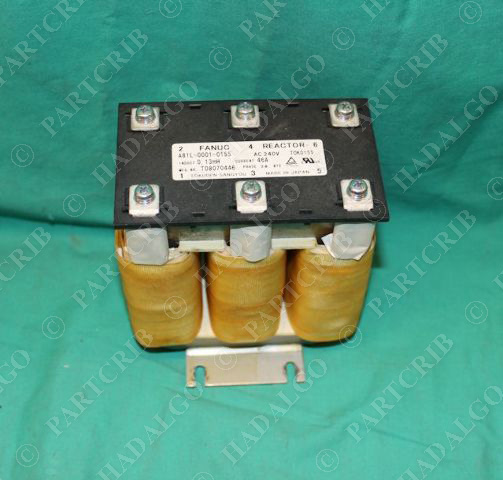 Fanuc, A81L-0001-0155, Line Reactor 240VAC 46Amp .13mH NEW