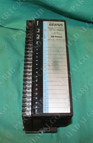 GE Fanuc, IC660EBD020N, Genius I/O Module 24/48VDC 16Pt Source