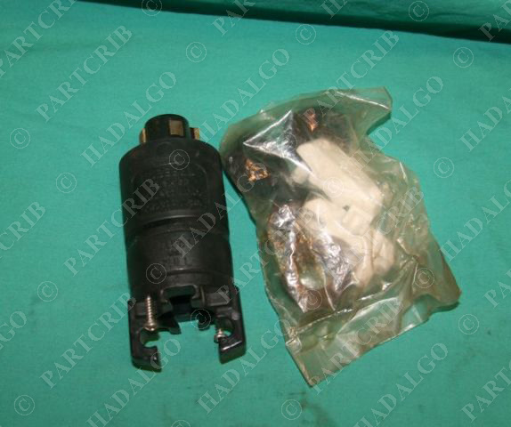 Hubbell, 21415B, Hubbellock Twist-Lock Plug 30a 600v NEW