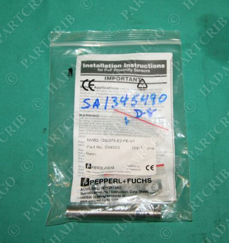 PepperL+Fuchs, NMB2-12GM75-E2-FE-V1, 094003, Proximity Sensor Switch NEW