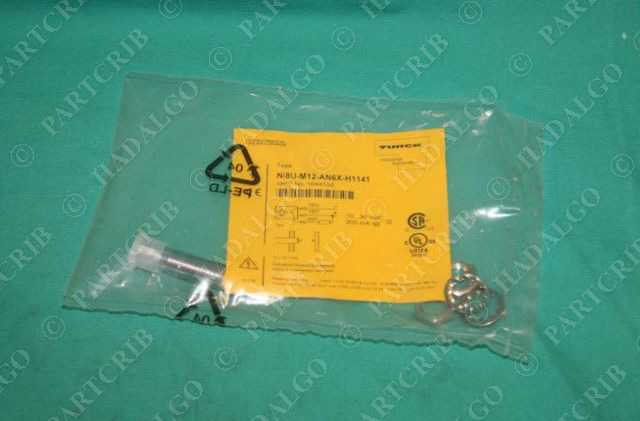 Turck, Ni8U-M12-AN6X-H1141, 1644150, Proximity Sensor Switch NEW