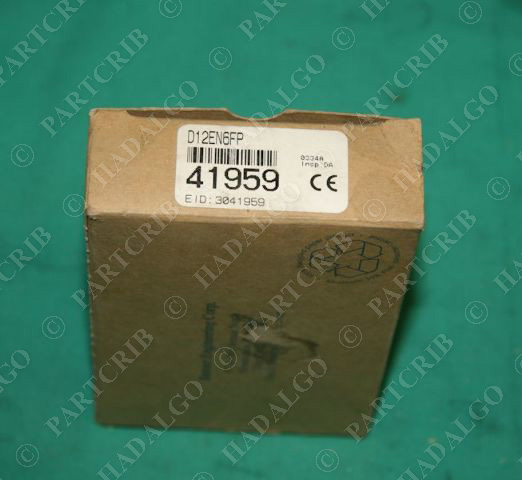 Banner, D12EN6FP,  41959, Fiber Optic Sensor D12 Switch NEW