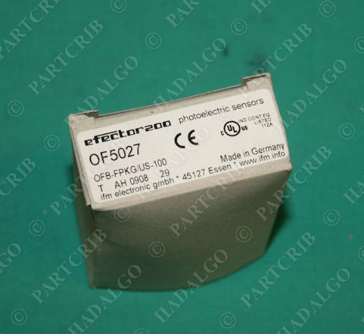IFM, OF5027, 0F5027, Efector Photoelectric Sensor Switch OFB-FPKG/US-100 NEW