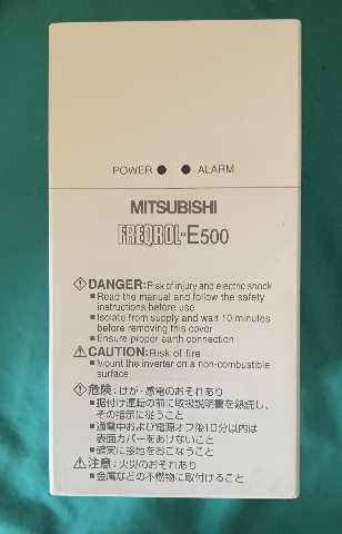 Mitsubishi, FR-E520-0.4K, Inverter Freqrol-E500 NEW