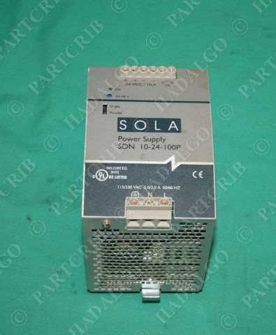 Sola, SDN 10-24-100P, Power Supply