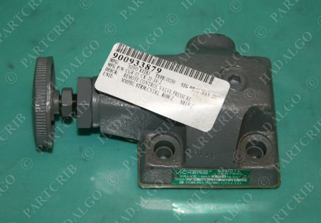 Vickers, CGR-02-CK-20-JA-J, Tokyo Keiki Remote Control Pressure Valve