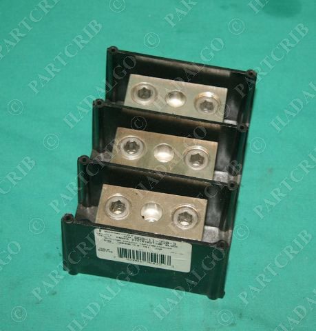 Burndy, BDB-11-350-3, Power Distribution Block Wiring Wire NEW