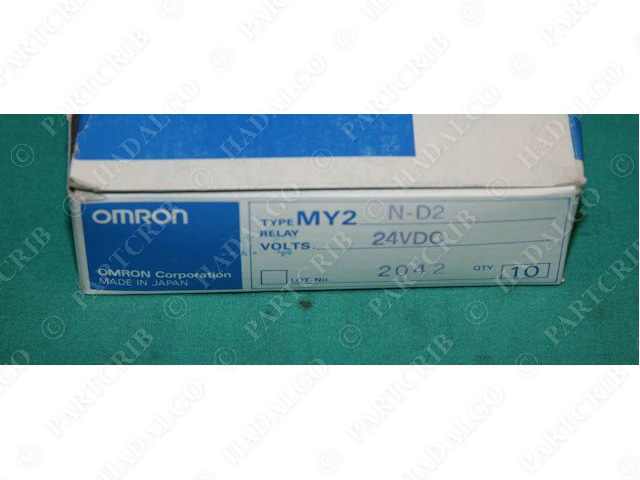 Omron, MY2N-D2, Relay 24VDC NEW