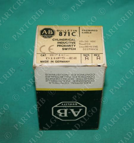 Allen Bradley, 871C-D1NP5-E2 , Inductive Proximity Switch Sensor NEW