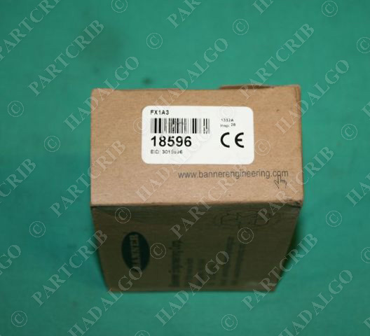 Banner, FX1A3, 18596, Multi-Beam Scanner Assy NEW