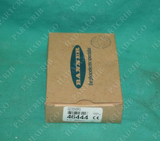 Banner, Q23SN6RQ, 46444, Photoelectric Thru-Beam Sensor NEW