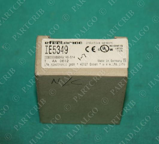 IFM, IE5349, IEBC003BBSKG/AS-514, Efector Proximity Sensor Switch Inductive NEW