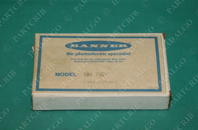 Banner, IAM.752P, Fiber Optic Cable NEW