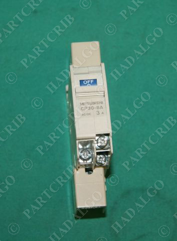 Mitsubishi, CP30-BA, Circuit Protector 3A 1Pole Breaker 3 Amp NEW