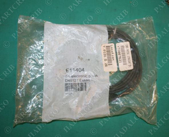 IFM, E11404,  EVC043, Efector 3 Wire Micro DC Cable Cordset Patch Straight 2m