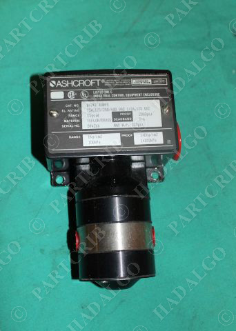 Ashcroft, D424T XUDFS, Pressure Switch 15psid NEW