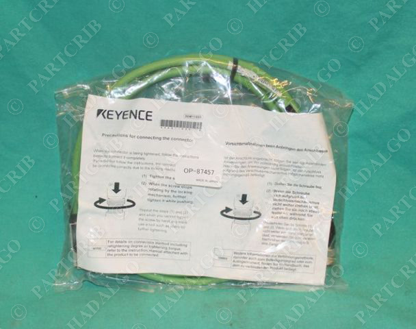Keyence, OP-87457, Ethernet Cable 2M NEW