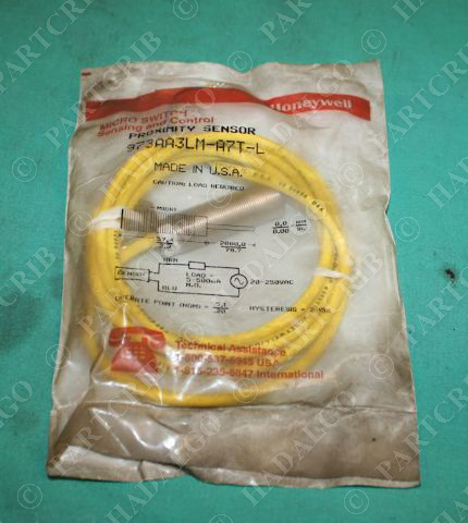 Honeywell, 973AA3LM-A7T-L, Proximity Sensor Switch NEW